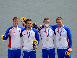 Slovensko má ďalšiu medailu. Štvorkajak získal bronz
