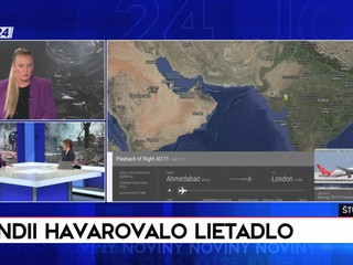 Štúdio 24: Redaktorka zahraničia o nehode lietadla v Indii