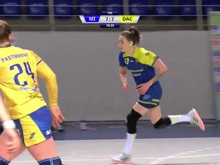 Finále hádzanárok MŠK Iuventa Michalovce - HC DAC Dunajská Streda 27:22