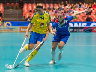 MS vo florbale žien: Slovensko - Švédsko 1:23 v prvom skupinovom zápase