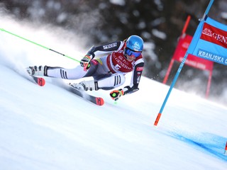 Vlhová na ľadovom obrovskom slalome štvrtá