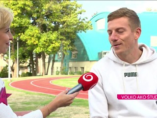 Volko má už 21 slovenských rekordov. Dvojstovka v hale pod 21 sekúnd je splnený sen
