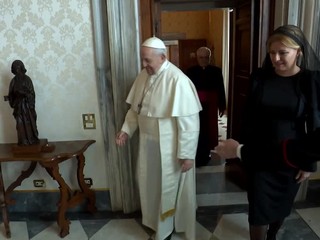 Prezidentka Čaputová v relácii televízie JOJ potvrdila, že pápež príde v septembri. Už je známy termín