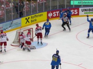 Dánsko získava prvé body. Zdolalo Kazachstan 5:1