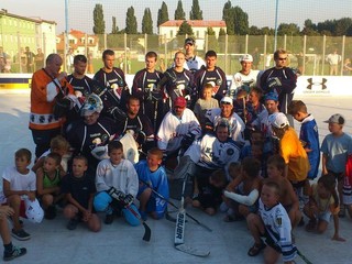 Zdeno Cíger otvoril školu pre talenty súbojom Slovana s hviezdami NHL