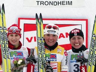 Procházková v pražskom šprinte tretia