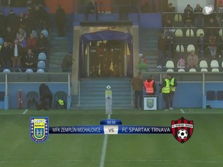 HIGHLIGHT: MFK Zemplín Michalovce - FC Spartak Trnava 2:0 v 18. kole Fortuna ligy