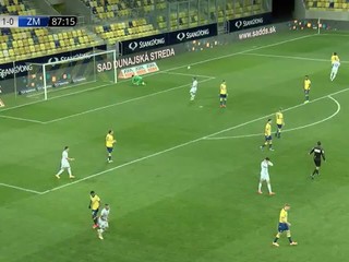 ZOSTRIH: DAC Dunajská Streda - FC ViOn Zlaté Moravce 2:0