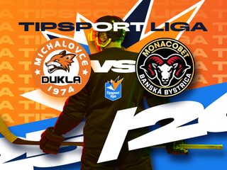 HK Dukla Michalovce - HC MONACObet Banská Bystrica 3:2 v 51. kole Tipsport ligy
