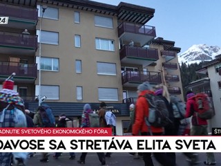 Štúdio 24: V Davose sa stretáva elita sveta