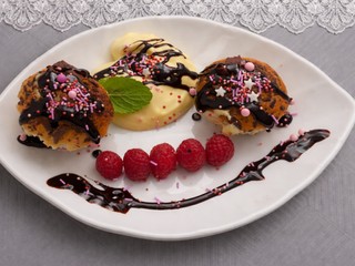 Muffiny so zmrzlinou