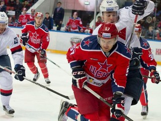 Druhá prehra Slovana v sérii. V Moskve podľahol CSKA