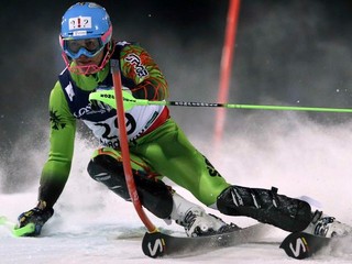 Šťastná trinástka Adama Žampu (23) v superkombinácii