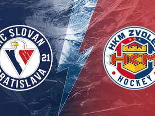HC Slovan Bratislava - HKM Zvolen 2:3pp v 39. kole Tipos extraligy