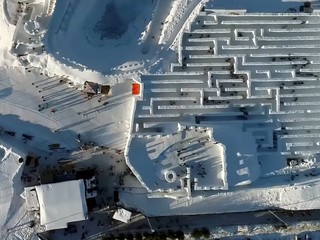 Najväčší snežný labyrint na svete je v Tatrách. Oplatí sa ho navštíviť