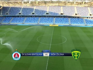 VIDEO: ŠK Slovan Bratislava - MŠK Žilina 2:2, tri góly z pokutových kopov