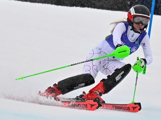 REXOVÁ po prvom kole slalomu tesne za pódiom