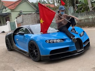 Fantastické: TÚTO realistickú repliku Bugatti Chiron vyrobili ručne z ničoho