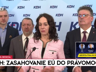 KDH kritizuje iniciatívu EÚ. Hovorí o podpore „potratovej turistiky“