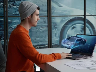 Čoskoro prídu notebooky, ktoré dokážu zobraziť trojrozmerný obraz bez okuliarov