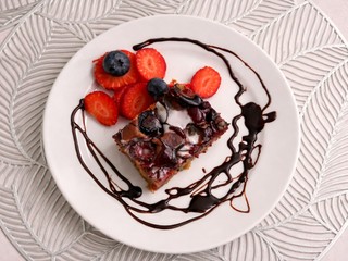 Čokoládový koláč s polevou