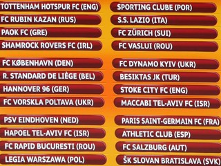 Slovan čaká Paríž, Bilbao a Salzburg!