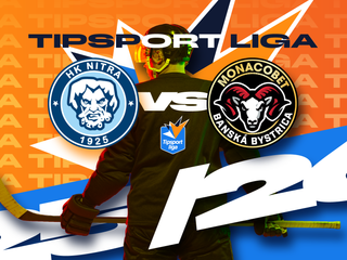 HK Nitra - HC MONACObet Banská Bystrica 3:1 v 43. kole Tipsport ligy