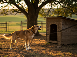 V Česku začne od januára platiť zákaz dlhodobého držania psov na reťazi