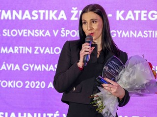 Galavečer Gymnasta roka patril juniorským medailistkám aj pani Kundrátovej