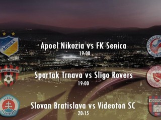 Trnava postúpila, Slovan a Senica v pohárovej Európe skončili