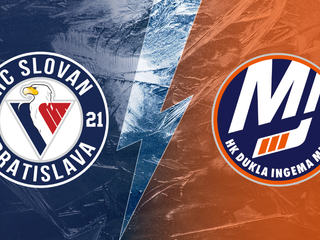 HC SLOVAN Bratislava - HK Dukla Ingema Michalovce 2:3 v 45. kole Tipos extraligy