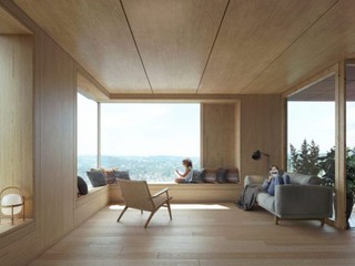 Vo Švajčiarsku sa stavia najvyšší drevený dom na svete