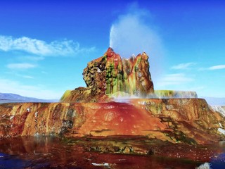 Pozoruhodné miesta sveta, ktoré musíte vidieť: Americký gejzír Fly