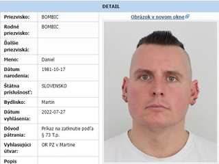 Na extrémistu Bombica vydala polícia príkaz na zatknutie