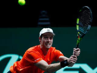 Slovensko zabojuje o finále Davis Cupu v Holandsku