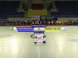 MŠK IUVENTA MICHALOVCE - HANDBALL PSG ZLÍN