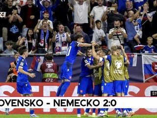 Štúdio 24: Nečakané, perfektné, famózne. Slovensko - Nemecko 2:0