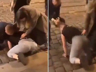 VIDEO: Opitý policajt sa pustil do dievčaťa pred barom. Teraz spoznal svoj trest