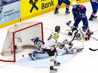 Americká hokejová lekcia: Maďarsko podľahlo USA rozdielom triedy