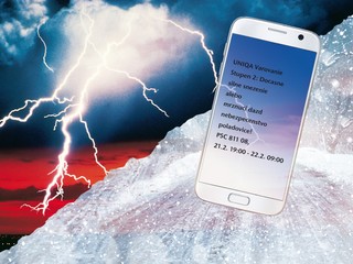 Včasné varovania pred zmenou počasia cez sms dokážu zabrániť škodám