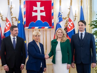 Na Slovensko pricestovala prezidentka Slovinska Nataša Pircová Musarová