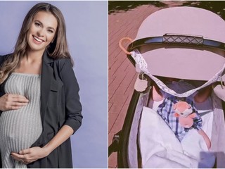 Čerstvá mamička Dominika Richterová ukázala synčeka: Malý fešák má už teraz poriadnu hrivu!