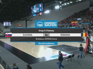 Basketbalová kvalifikácia ME: Slovensko - Rumunsko 90:52