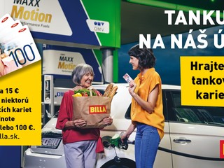 BILLA spustila novú spotrebiteľskú súťaž o 600 tankovacích kariet