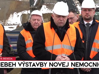 Tlačová beseda: Priebeh výstavby novej nemocnice