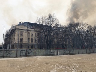 VIDEO: V Košiciach horel daňový úrad