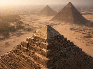 Na vrchole pyramídy sa objavil tvor, ktorého tam nik nečakal