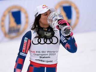 Zrinka Ljutičová získala malý glóbus za slalom