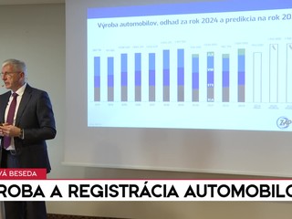 Tlačová beseda: Výroba a registrácia automobilov