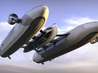 Luxusná obojživelná vzducholoď budúcnosti: Mala by vlastnú pristávaciu plochu pre helikoptéry